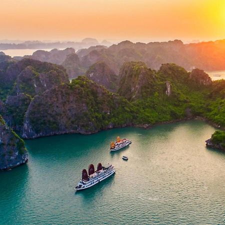 ホテル Halong Arcadia Cruise ハロン エクステリア 写真