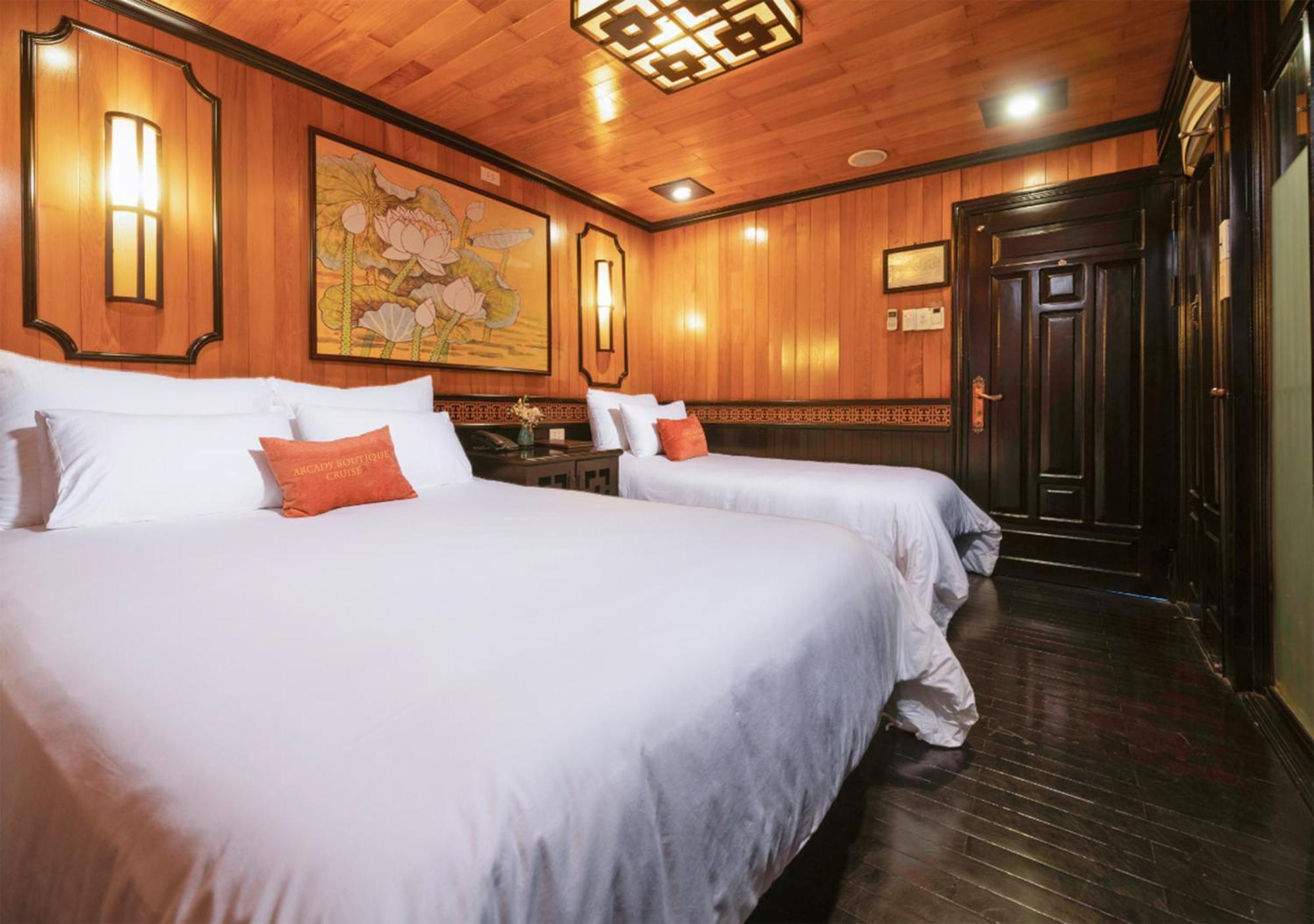 ホテル Halong Arcadia Cruise ハロン エクステリア 写真