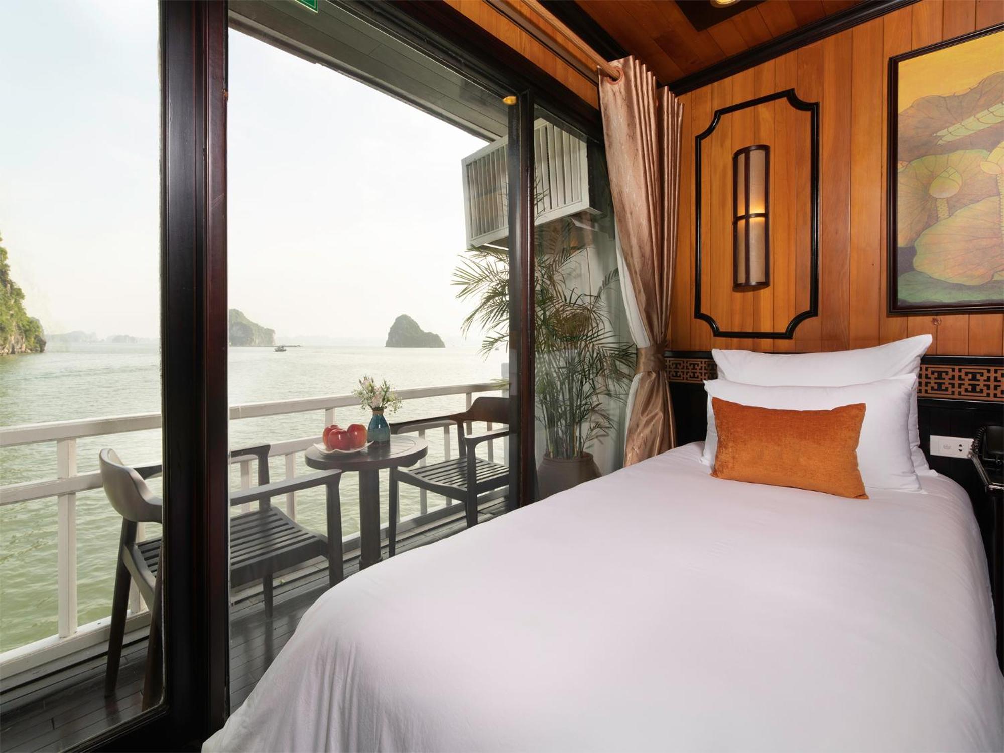 ホテル Halong Arcadia Cruise ハロン エクステリア 写真